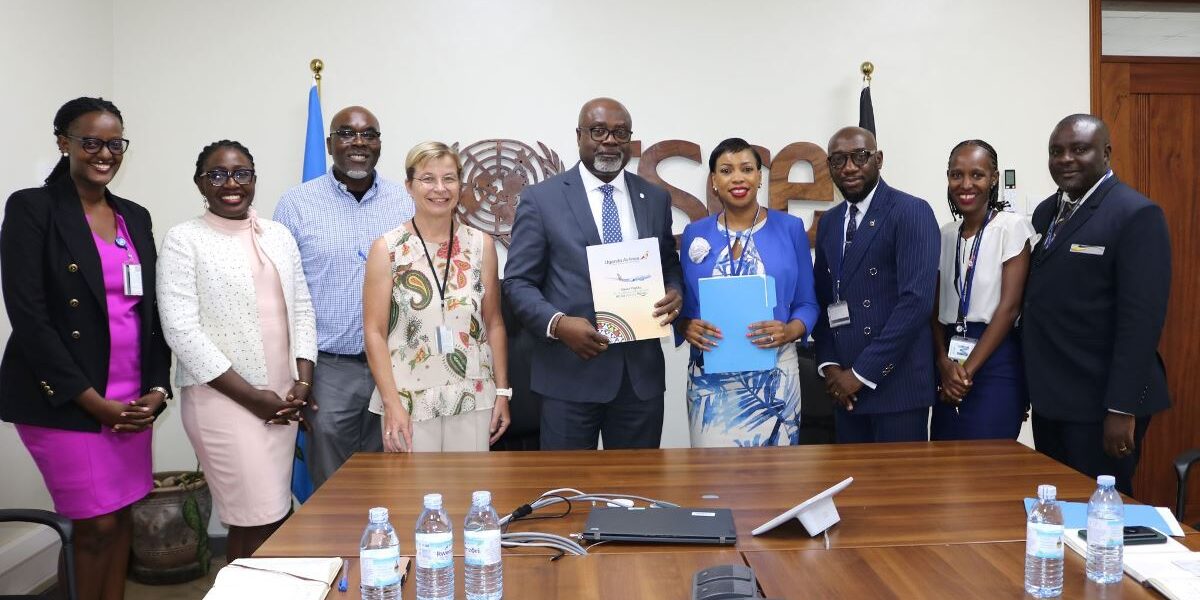 Uganda airlines partners with the UN Regional Service Centre Entebbe (RSCE). This collaboration began two years ago when we received approval from the UN Commercial Air Travel Safety Unit (CATU) to transport UN personnel