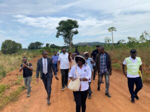 Photograph taken during a field visit at Kayabwe Town Council, Mpigi District, famously known for the Equator Monument along Masaka Road
