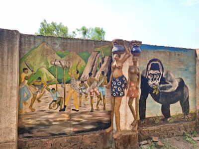 Photograph taken during a tour to the Mount Elgon Culture and History Museum in Mbale, Uganda