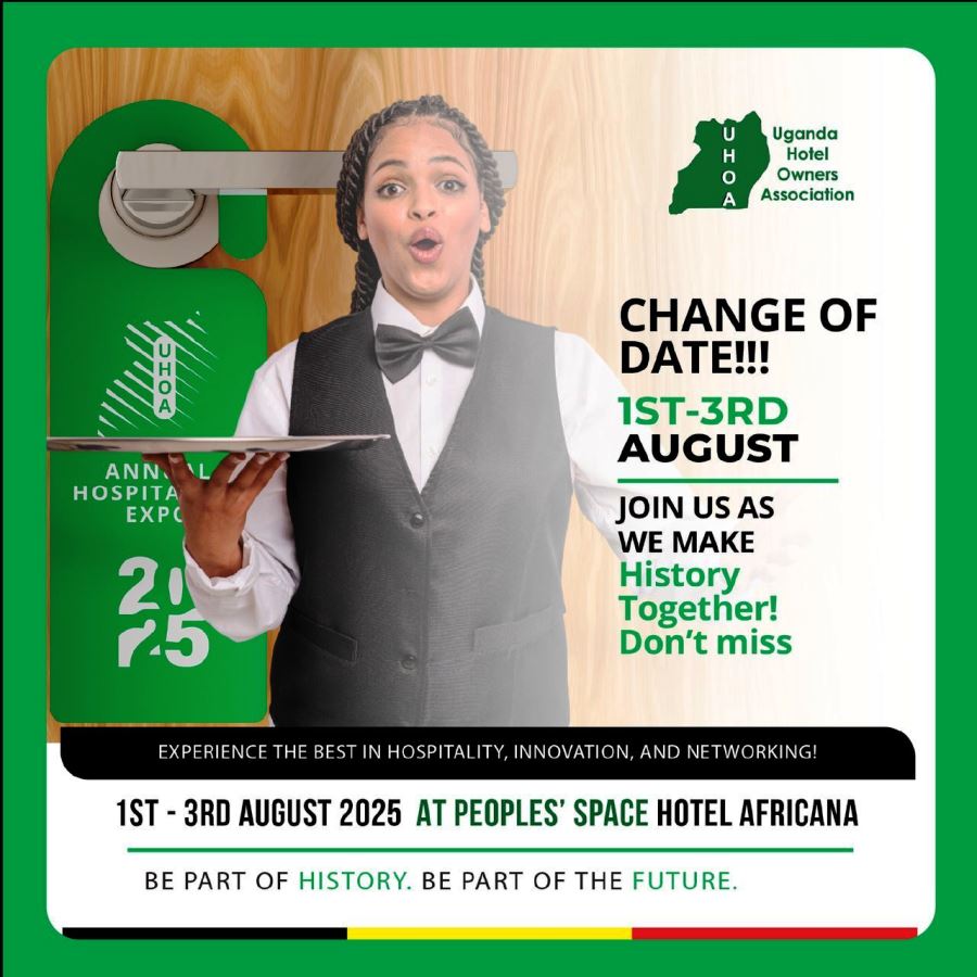 Uganda Hotel Owners Association Announces New Dates for the 2025 Annual Hospitality Expo