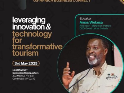 Amos Wekesa, CEO of Great Lakes Safaris and lead organizer of the Tusker Lite Rwenzori Marathon, is set to speak at a fireside chat hosted by the Massachusetts institute of technology (MIT) Sloan Africa Business Club on May 3, 2025. Amos Wekesa, CEO of Great Lakes Safaris and lead organizer of the Tusker Lite Rwenzori Marathon, is set to speak at a fireside chat hosted by the Massachusetts institute of technology (MIT) Sloan Africa Business Club on May 3, 2025.