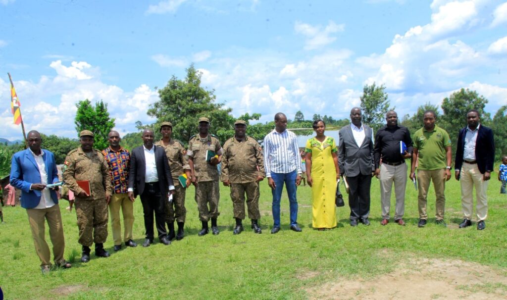 The Uganda Wildlife Authority (UWA) welcomed Hon. Minister Mugarra to Rukungiri for a pivotal community engagement event addressing the escalating human-wildlife conflict in the region