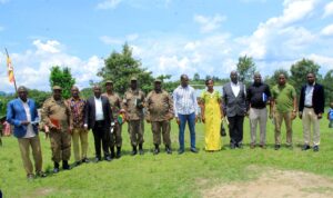 The Uganda Wildlife Authority (UWA) welcomed Hon. Minister Mugarra to Rukungiri for a pivotal community engagement event addressing the escalating human-wildlife conflict in the region