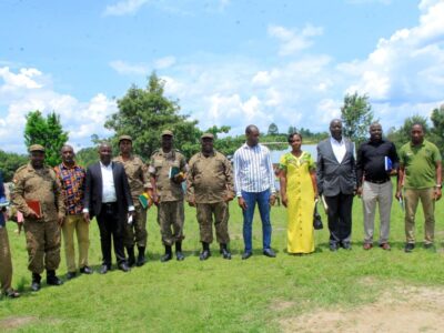 The Uganda Wildlife Authority (UWA) welcomed Hon. Minister Mugarra to Rukungiri for a pivotal community engagement event addressing the escalating human-wildlife conflict in the region The Uganda Wildlife Authority (UWA) welcomed Hon. Minister Mugarra to Rukungiri for a pivotal community engagement event addressing the escalating human-wildlife conflict in the region