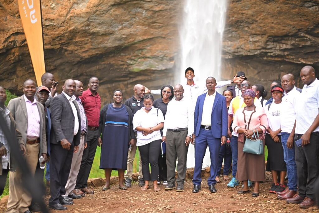 Uganda Tourism Board, in partnership with Kapchorwa District Local Government and Kapchorwa Town Council, officially commissioned the newly constructed 2.6km gravel access road to Sipi Falls