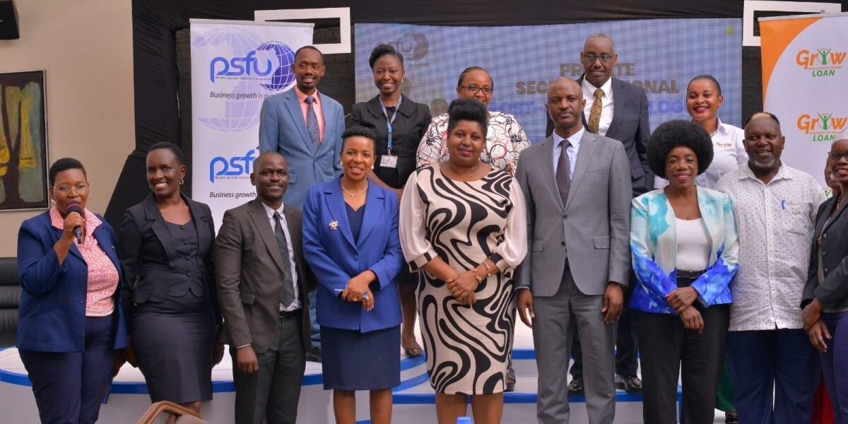 Group photo taken during the Private Sector Foundation Uganda (PSFU) National Post-Budget Dialogue