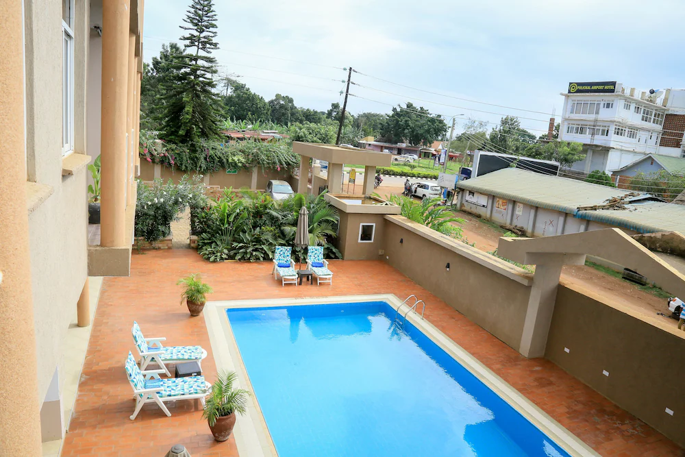 Outdoor swimming pool Photo Hotel 7 Seasons Entebbe Central Region