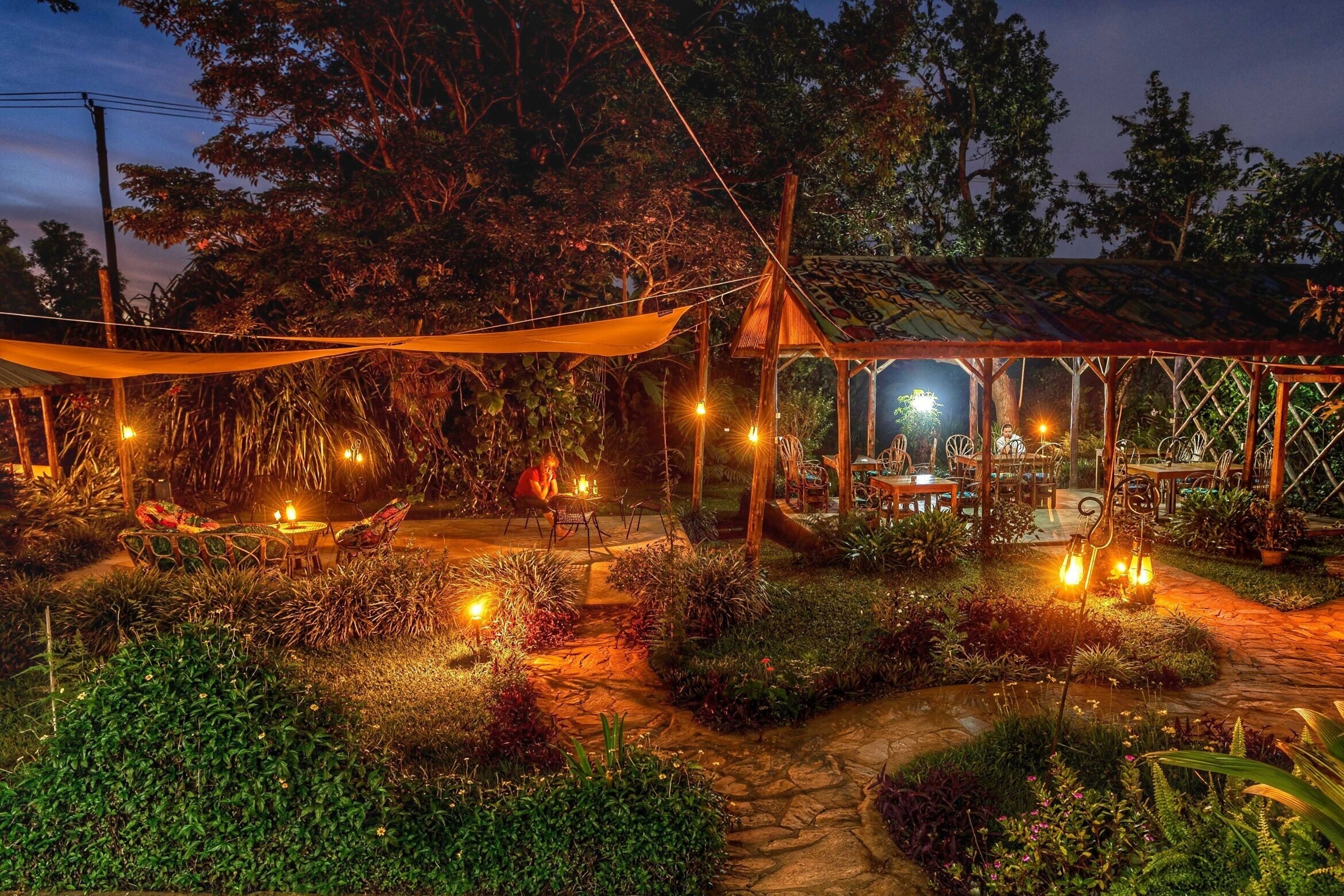 Exterior View Photo Muti Garden Café and Restaurant Entebbe Central Region 1