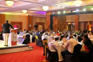 Phtograph taken during the launch of the National Marketing Strategy for the Uganda tourism sector