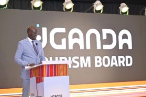 Phtograph taken during the launch of the National Marketing Strategy for the Uganda tourism sector