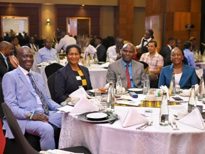 Phtograph taken during the launch of the National Marketing Strategy for the Uganda tourism sector