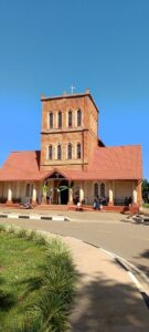 Photograph of St. Peters Cathedral in Hoima City where the Royal Prayers for His Majesty Omukama Solomon Gafabusa Iguru I took place in preparation for Empango Celebration