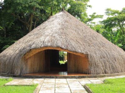 Photograph taken from the Mparo Royal Tombs located just outside Hoima city which are an important cultural and historical site for the Bunyoro-Kitara Kingdom