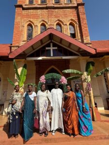 Photograph of the team from Uganda Tourism Board which joined the people of Bunyoro-Kitara in the Royal Prayers for His Majesty Omukama Solomon Gafabusa Iguru I at St. Peters Cathedral in Hoima City in preparation for Empango Celebration