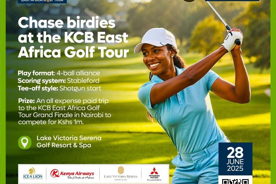 KCB Bank Uganda, in partnership with ICEA Lion Uganda (Insurance Company of East Africa), Kenya Airways, and Lake Victoria Serena Golf Resort and Spa, officially launched the Uganda leg of the KCB East Africa Golf Tournament on the 13th June, 2025 at the stunning Serena Kigo