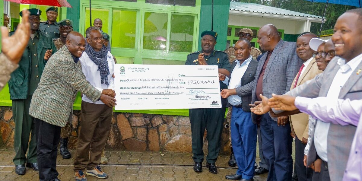 The Uganda Wildlife Authority (UWA) disbursed UGX 2.17 billion (approximately $580,000 USD) to communities neighboring the Bwindi-Mgahinga Conservation Area
