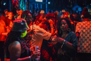 Photograph taken during one of the Nyege Nyege Festivals