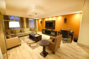 Photograph taken from Méstil Hotel & Residences in Kampala, Uganda