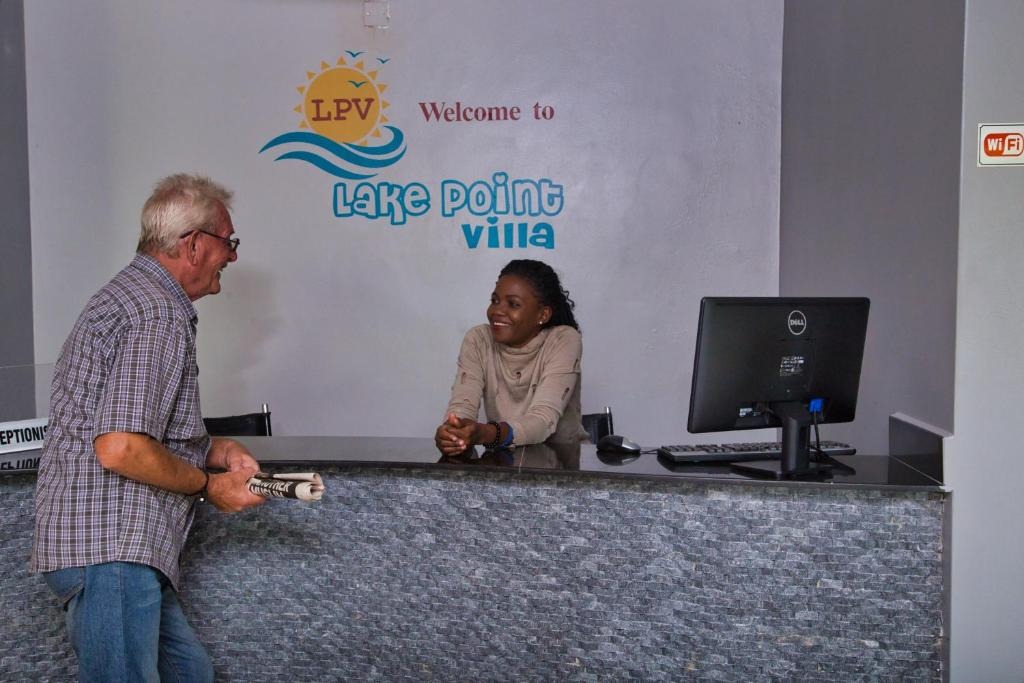 Front Desk Photo Lake Point Villa Entebbe Central Region