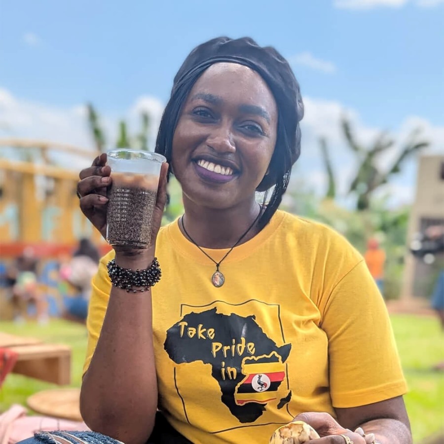 Photograph taken during a farm tour to Kas Farm in Mpigi, Uganda Central Region