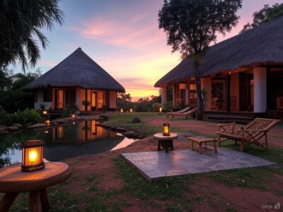 Property Exterior Photo Zavoy Eco Resort Bussi Island Central Region 1