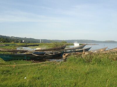 Accessibility Accessibility to the Islands is by Ship departing from Nakiwogo Landing Site near Entebbe at exactly 14 Hours daily. The Ship starts its return journey from Lutoboka Landing Site at exactly 8 Hours daily. Alternatively, one may approach the Islands by Ferry from Bukakata/Kachanga Landing Site near Masaka. The Ferry docks at Luku Landing Site near Kalangala
