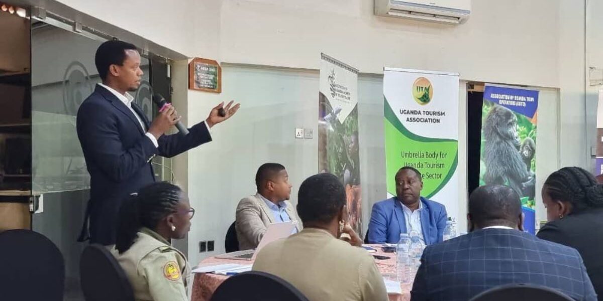 Photograph taken during Uganda Tourism Association's Annual General Meeting 2025 at Fairway Hotel