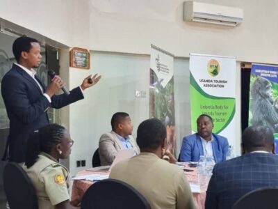 Photograph taken during Uganda Tourism Association's Annual General Meeting 2025 at Fairway Hotel