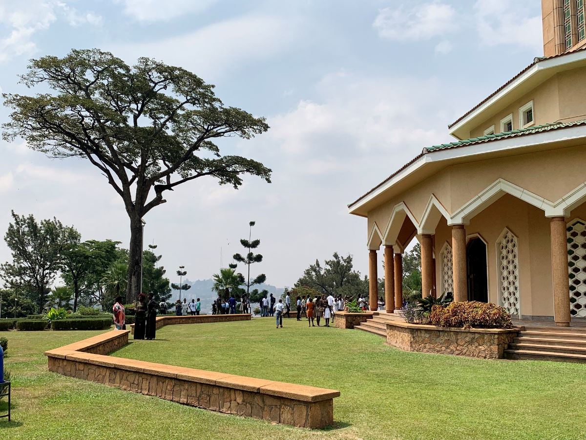 Photograph taken from the Baha'i Temple during a Kampala City tour in Central Uganda