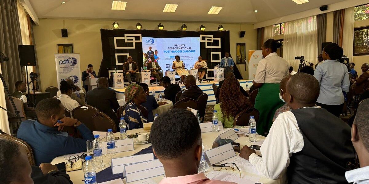 Photograph taken during the high-profile private sector national post-budget dialogue at Protea Hotel Kampala organised by the Association of Uganda Tour Operators (AUTO), marking its 30th anniversary on 16th June, 2025