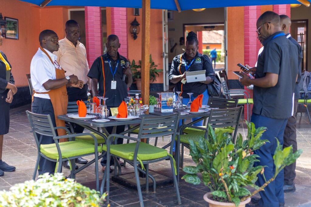Photograph taken during the Uganda Tourism Board's new phase of grading & classification (1 Star to 5 Star) for accommodation facilities across Kampala, Wakiso & Jinja running till 11th July 2025