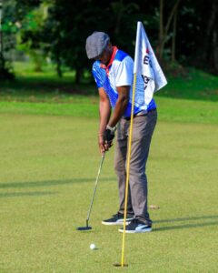 Photograph taken during the 2nd Hima Cement Open Golf Tournament in Fort portal City, Uganda