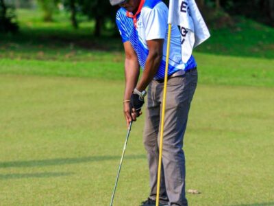 Photograph taken during the 2nd Hima Cement Open Golf Tournament in Fort portal City, Uganda