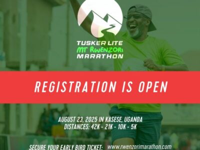 The 2025 Tusker Lite Rwenzori Marathon is set to take place on the 23rd August, 2025