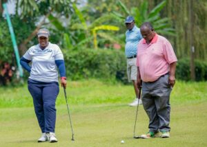 Photograph taken during the 2nd Hima Cement Open Golf Tournament in Fort portal City, Uganda
