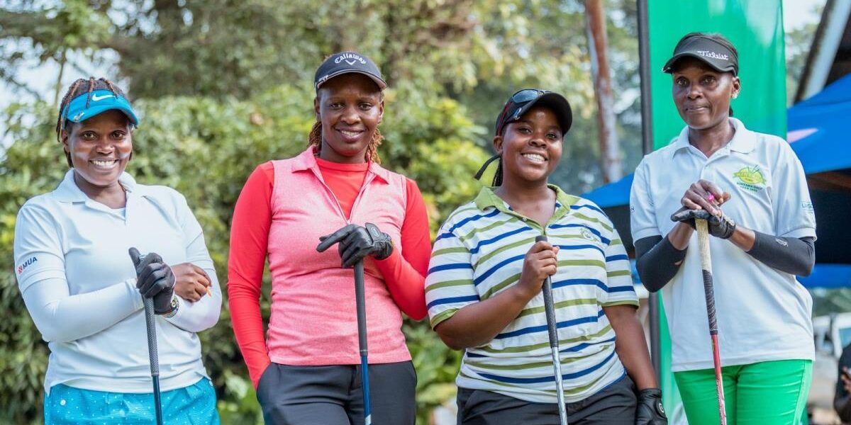 Photograph taken during the 2nd Hima Cement Open Golf Tournament in Fort portal City, Uganda