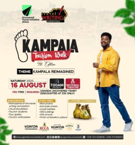 The 4th edition of the Kampala Tourism Walk is set to take place on the 16th August, 2025 and this year’s theme is “Kampala Reimagined.”