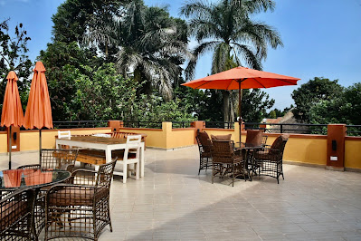 Terrace Restaurant Photo Secrets Guest House Entebbe Central Region