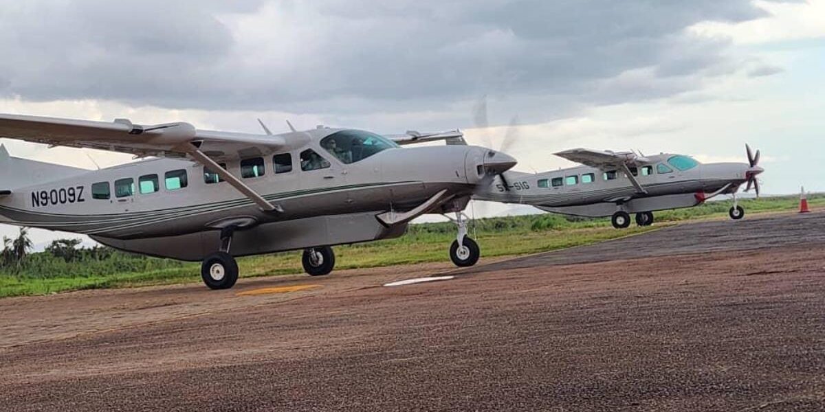 Kampala Executive Aviation two brand new aircrafts C208 EX Come fly with Kampala Executive Aviation
