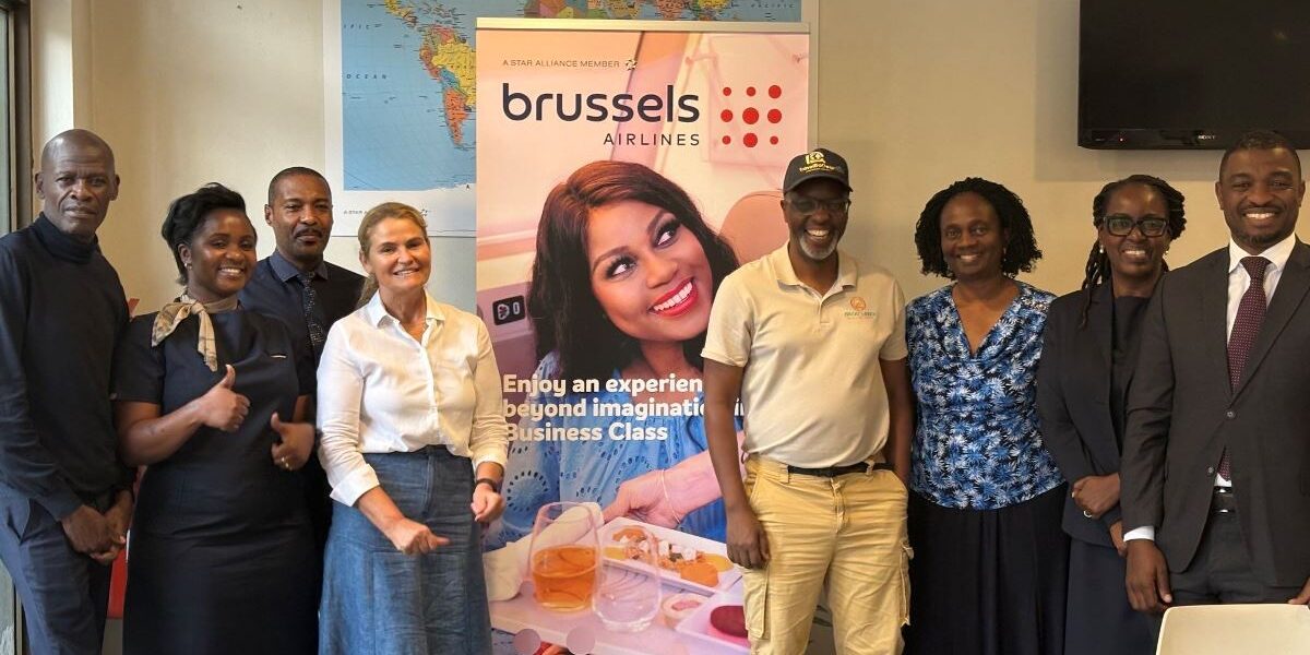 Brussels Airlines recently invited the Amos Wekesa and the Rwenzori Marathon team for a discussion about the future