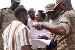 Photograph taken during Ajai Wildlife Reserve's preparation for Historic Rhino Reintroduction
