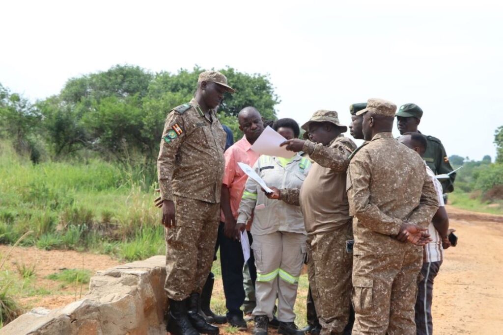 Photograph taken during Ajai Wildlife Reserve's preparation for Historic Rhino Reintroduction