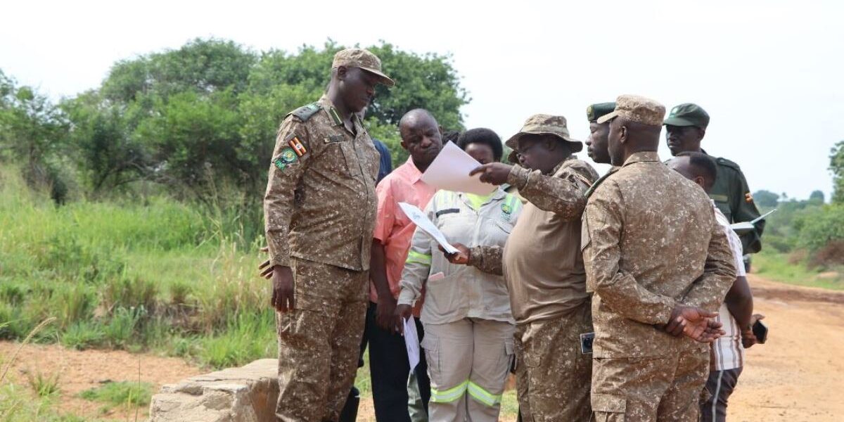 Photograph taken during Ajai Wildlife Reserve's preparation for Historic Rhino Reintroduction