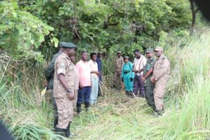 Photograph taken during Ajai Wildlife Reserve's preparation for Historic Rhino Reintroduction
