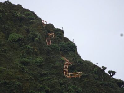 Mount Sabinyo in Mgahinga Gorilla National Park in Kisoro, Uganda has reopened to hikers with newly installed ladders and rehabilitated trails, connecting its three peaks to Mounts Gahinga and Muhabura