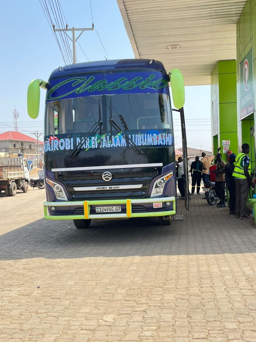 Photograph showing the exterior of one of the Classic Coaches