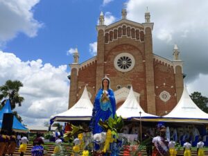 Photograph of the Lodonga Basilica located in Arua, Northern Uganda