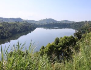 Photograph showing Lake Nkuruba located 25 km South of Fort Portal City in Western Uganda