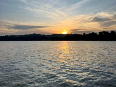 Photograph taken during the Sunset Boat Cruise on Lake Victoria in Entebbe, Uganda