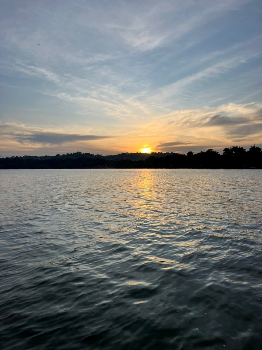 Photograph taken during the Sunset Boat Cruise on Lake Victoria in Entebbe, Uganda